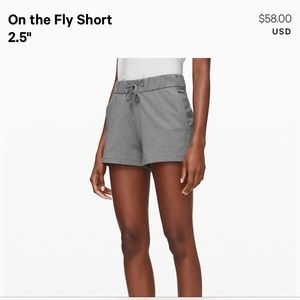 Lululemon on the fly short